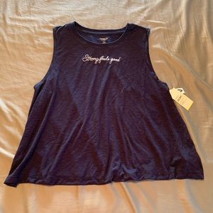 Dark Blue Tank Top